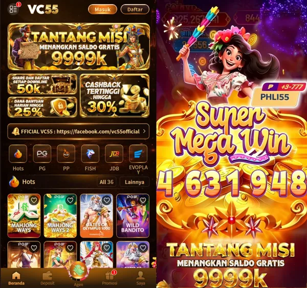 VC55 2026 Slot Gacor RTP Tinggi